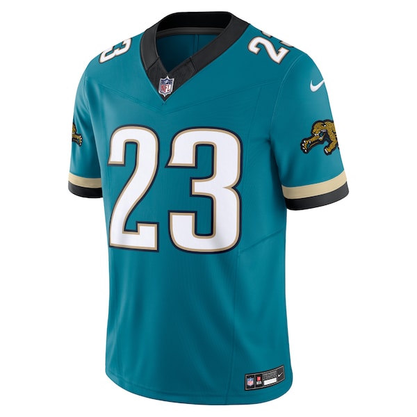 Foye Oluokun Jacksonville Jaguars Nike Prowler Throwback Vapor F.U.S.E. Limited Jersey - Teal