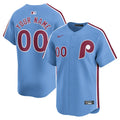 Philadelphia Phillies Nike  Alternate Limited Custom Jersey – Light Blue