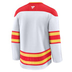 Calgary Flames  Away Premium Jersey - White/Black/Red