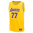 Luka Dončić Los Angeles Lakers  Big & Tall Fast Break Player Jersey - Gold - Icon Edition