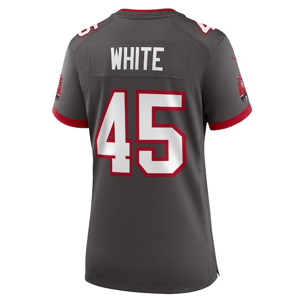 Devin White Tampa Bay Buccaneers Nike Women's Game Jersey - Pewter/Red/White