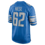 Michael Niese Detroit Lions Nike Team Game Jersey -  Blue