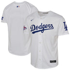 Los Angeles Dodgers Nike Youth 2024 World Series Champions Home Limited Jersey - White