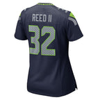 Jerrick Reed II Seattle Seahawks Nike Women's Team Game Jersey -  College Navy/Navy