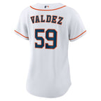 Framber Valdez Houston Astros Nike Women's Home Replica Jersey - White