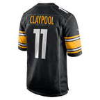 Chase Claypool Pittsburgh Steelers Nike Game Team Jersey - Black