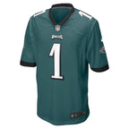Jalen Hurts Philadelphia Eagles Nike Team Game Jersey - Midnight Green