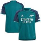 Arsenal adidas Youth 2023/24 Third Replica Jersey - Green