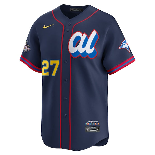 Vladimir Guerrero Jr. American League Nike 2025 All-Star Edition Limited Player Jersey - Navy