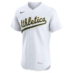 Athletics Nike Home  Elite Jersey - White