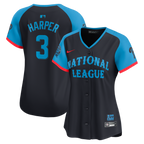 Bryce Harper National League Nike Women's 2024 MLB All-Star Game Limited Player Jersey - Navy