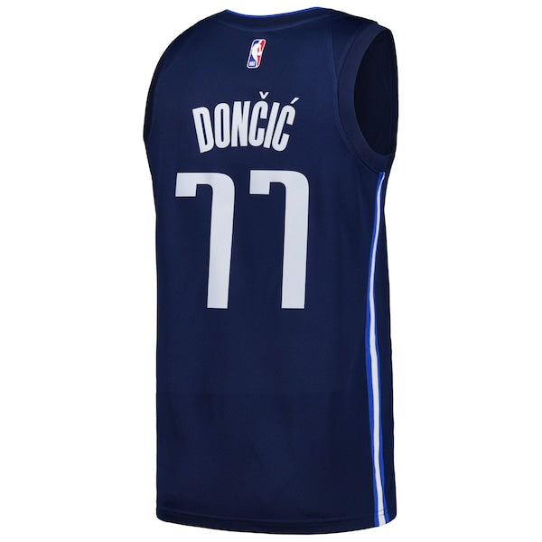 Luka Dončić Dallas Mavericks Jordan Brand Swingman Player Jersey - Statement Edition - Navy