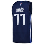 Luka Dončić Dallas Mavericks Jordan Brand Swingman Player Jersey - Statement Edition - Navy