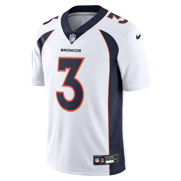 Russell Wilson Denver Broncos Nike  Vapor Untouchable Limited Jersey - White/Navy/Orange