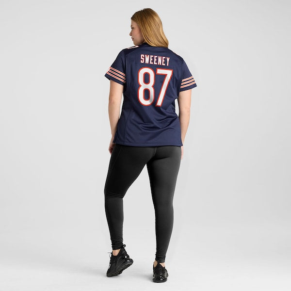 Tommy Sweeney Chicago Bears Nike Women's  Game Jersey -  Navy