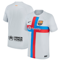 Barcelona Nike 2022/23 Third Breathe Stadium Replica Blank Jersey - Gray