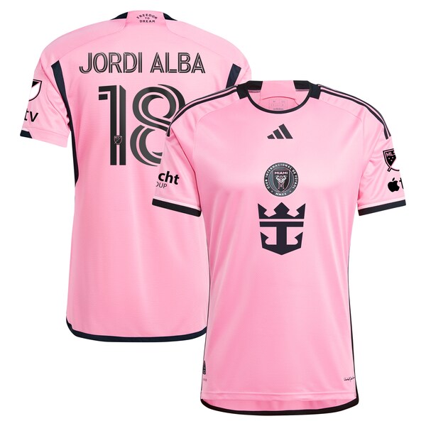 Jordi Alba Ramos Inter Miami CF adidas 2024 2getherness Authentic Player Jersey - Pink