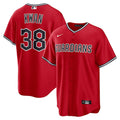 Steven Kwan Cleveland Guardians Nike Alternate Replica 2.0 Player Jersey - Red