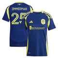 Walker Zimmerman Nashville SC adidas Women's 2025 The Heart of Nashville Kit Replica Player Jersey - Navy