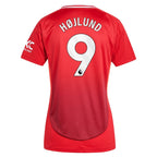 Rasmus Højlund Manchester United adidas Women's 2024/25 Home Replica Player Jersey - Red