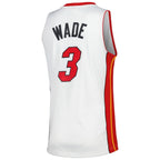 Dwyane Wade Miami Heat 2001/02 Hardwood Classics Swingman Jersey - White