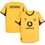 Borussia Dortmund Puma 2025/26 Cup Authentic Jersey - Yellow/Gray