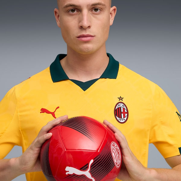 AC Milan Puma 2025/26 Third Authentic Jersey - Yellow