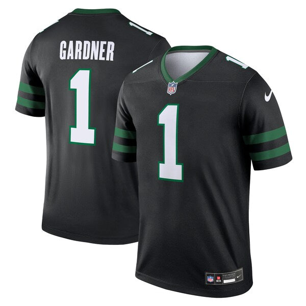 Ahmad Sauce Gardner New York Jets Nike Alternate Legend Jersey  - Legacy Black/Green/White