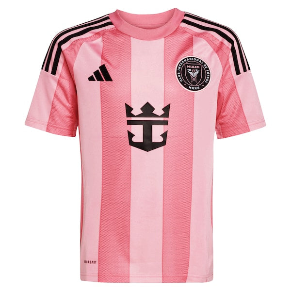 Sergio Busquets Inter Miami CF adidas Youth 2025 Euforia Replica Player Jersey - Light Pink