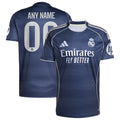 Los Merengues adidas 2025/26 Away Replica Custom Jersey - Blue