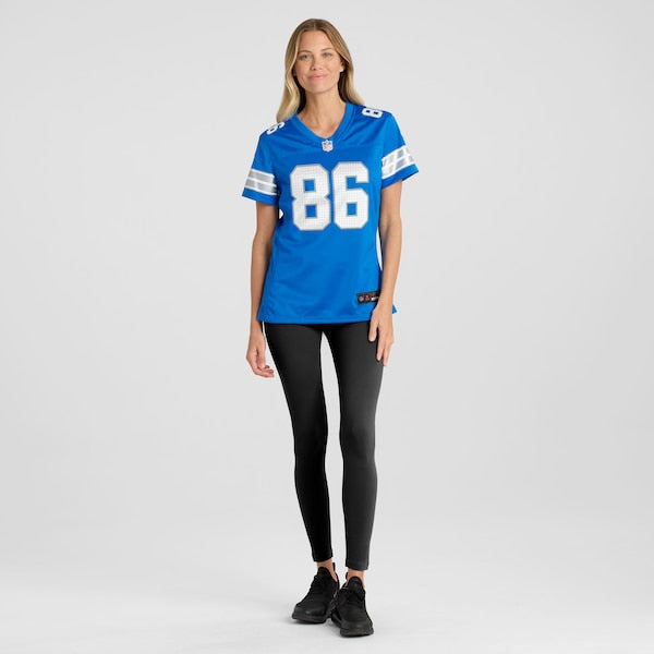 Malik Taylor Detroit Lions Nike Women's Team Game Jersey -  Blue