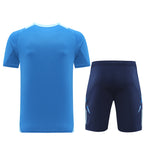 Adidas Short Sleeve Training Jersey Set - AD08- Sky Blue