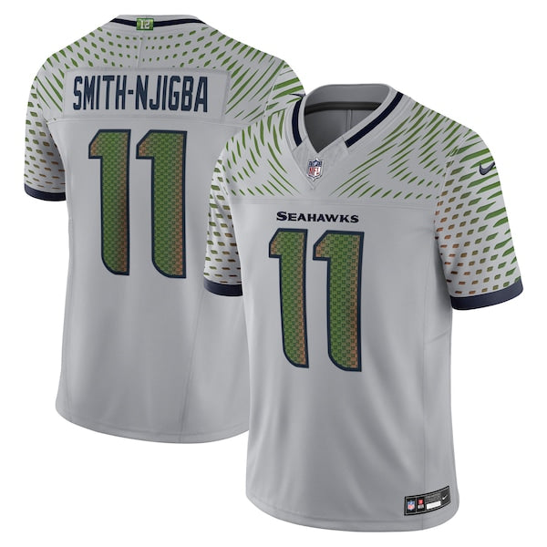 Jaxon Smith-Njigba Seattle Seahawks Nike 2025 Rivalries Collection Limited Jersey - Wolf Gray