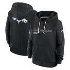 Denver Broncos Nike Women's 2025 NFL Crucial Catch Sideline Standard Issue Dri-FIT Hoodie - Black