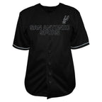 Victor Wembanyama San Antonio Spurs Profile Big & Tall Name & Number Button-Up Jersey - Black