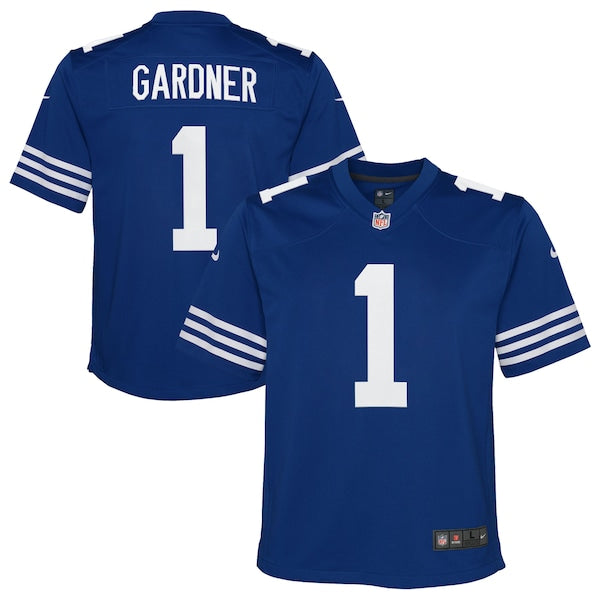 Indianapolis Colts Alternate Game Jersey - Royal - Ahmad Sauce Gardner - Youth