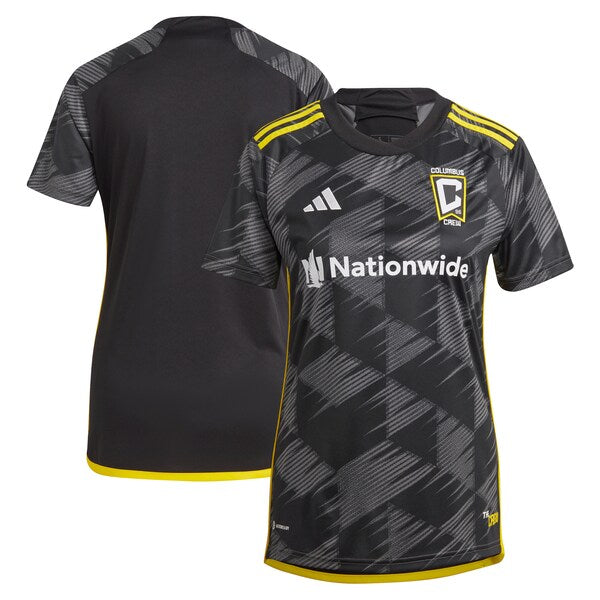 Columbus Crew adidas Women's 2024 VeloCITY Kit Replica Jersey - Black