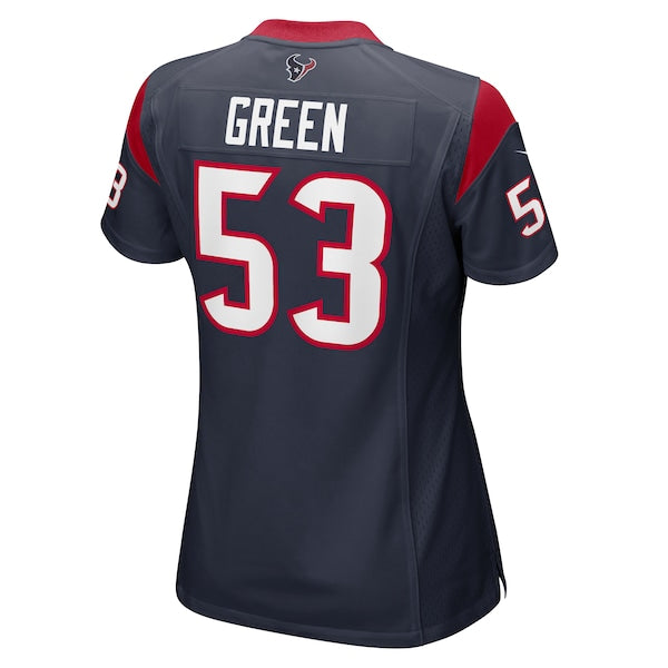 Kendrick Green Houston Texans Nike Women's Team Game Jersey -  Navy