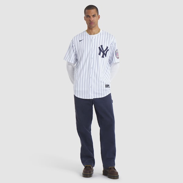 Ichiro Suzuki New York Yankees Nike 2025 Baseball Hall of Fame Name & Number Retired Replica Jersey - White