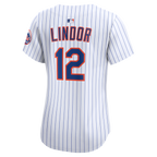 Francisco Lindor New York Mets Nike Women's Home Limited Jersey - White