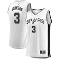 Keldon Johnson San Antonio Spurs  Fast Break Association Jersey - White