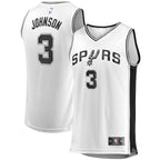 Keldon Johnson San Antonio Spurs  Fast Break Association Jersey - White