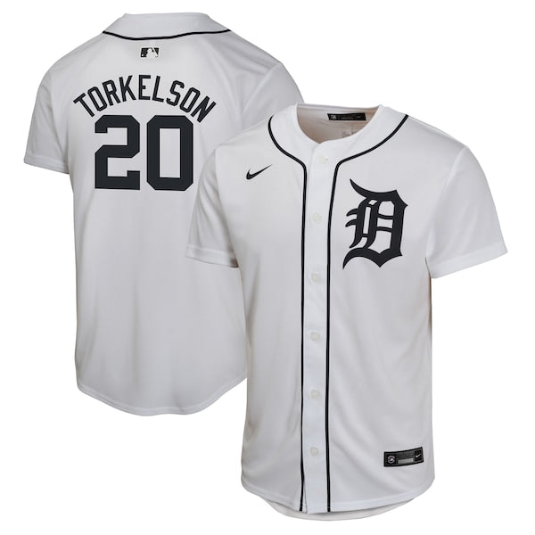 Spencer Torkelson Detroit Tigers Nike Youth Home Game Player Jersey - White