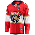 Sam Reinhart Florida Panthers  2025 Stanley Cup Final Home Breakaway Player Jersey - Red