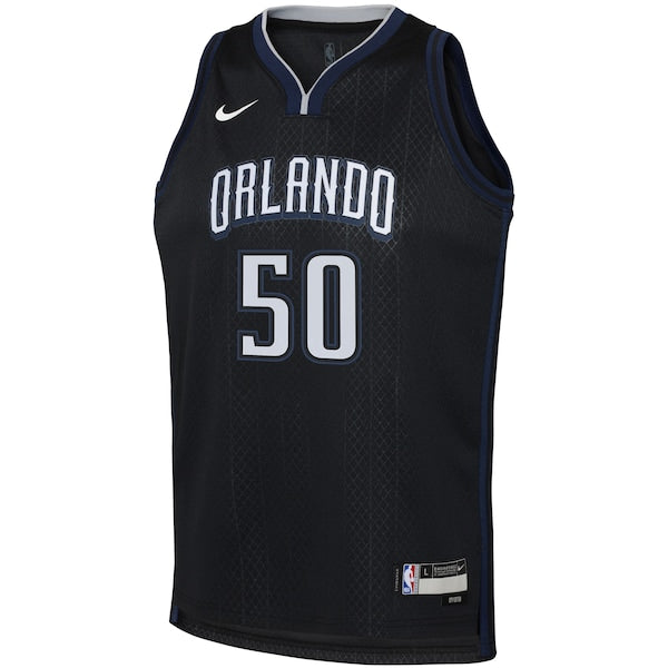 Cole Anthony Orlando Magic Nike Youth 2022/23 Swingman Jersey - City Edition - Black