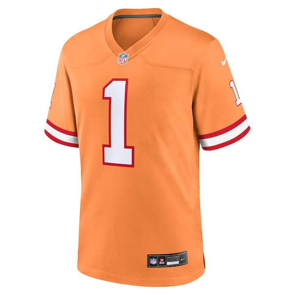 Rachaad White Tampa Bay Buccaneers Nike Throwback Game Jersey - Orange/Red
