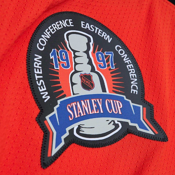 Eric Lindros Philadelphia Flyers Captain Patch 1996/97 Blue Line Player Jersey - Orange