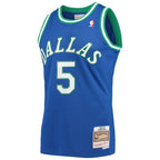 Jason Kidd Dallas Mavericks 1994/95 Hardwood Classics Swingman Jersey - Blue