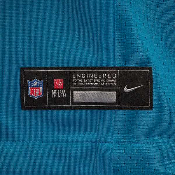 Jordan Jefferson Jacksonville Jaguars Nike Team Game Jersey -  Teal