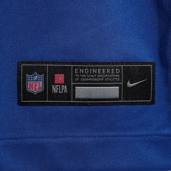 Abdul Carter New York Giants Nike 2025 NFL Draft First Round Pick Game Jersey - Royal/Red/White